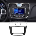 thumbnail image 1 of Real Bright Soft Car Interior Carbon Fiber Sticker DecorationCarbon Fiber Center Air Vent/Radio Console Cover For Chrysler 200 SedanAuto Car Protection Interior Accessories, 1 of 8