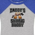 thumbnail image 4 of Inktastic Daddys Skiing Buddy Kids Skis Boys or Girls Baby Bodysuit, 4 of 5