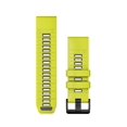thumbnail image 1 of Correa de reloj Garmin QuickFit de 26 mm, ampy/amarillo/grafito, silicona, 1 of 1