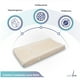 thumbnail image 2 of Colchón Cambiador de Pañales Memory Foam Hueso Cinturón de Seguridad Funda Lavable, 2 of 9