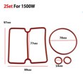 thumbnail image 2 of 8Pcs/Set Nitrile Rubber Sealing Ring For Oil Free Air Compressor Cylinder Head, 2 of 2