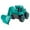 Green, variant on XIANXIAN Mini Machine Caterpillar Construction Truck Toy Cars Excavator, Bulldozer, Backhoe Excavator, Road Roller Free-Wheeling Vehicles w/Moving Parts -Great Cake Toppers
