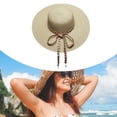 thumbnail image 4 of Tachiuwa Chapeau de Soleil pour Femmes Protection Solaire Polyvalent Chapeau de Soleil pour Extérieur Rue Rendez-Vous Kaki, 4 of 6