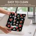 thumbnail image 4 of Placemat, Pioneer Flower Floral Print Pattern Place Mats Table Mat Set Of 2, PVC Washable Placemats for Party Kitchen Dining Decoration, 18x12 Inch, Fade Resistant, 4 of 6