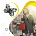 thumbnail image 4 of Minnieouse Monedero con cerradura con cerradura de hardware - Bolso elegante y resistente al óxido Bolso de hombro de amplia aplicación y cierre Ropa, zapatos y accesorios Miscelánea pistola-negro, 4 of 6