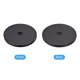 thumbnail image 4 of Soporte giratorio de 6 pulgadas con base de bola de acero Lazy Susan, giratorio, negro, paquete de 2, 4 of 5