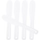 thumbnail image 1 of 5pcs Cosmetics Spatulas for Applying Facial Cream and Mask Made of Silicone White for Home Use, 1 of 5
