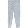 thumbnail image 2 of P.J. Salvage Womens Heathered Pajama Lounge Pants, Blue, Large, 2 of 2
