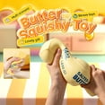 thumbnail image 5 of 14oz Giant Butter Squishy Stick - Jumbo Squishy Butter Toy for Adults Stress Relief - Big Butter Squishy 14 oz Slow Rising Sensory Stress Ball - 10 Inch Large Butter Squishy for Anxiety, 5 of 5