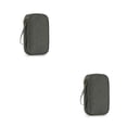 thumbnail image 2 of Inteprter Bolsa de almacenamiento de cables para auriculares, para acampar al aire libre, pescar, red interior, auriculares, bolsa con cierre de Type3 NO3, 2 of 6