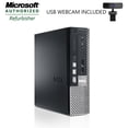 thumbnail image 3 of Restored Dell Optiplex Desktop PC Computer System in Black Windows 10 Dual Core 4GB 160GB with a 19" LCD Monitor-Computer (Refurbished), 3 of 5