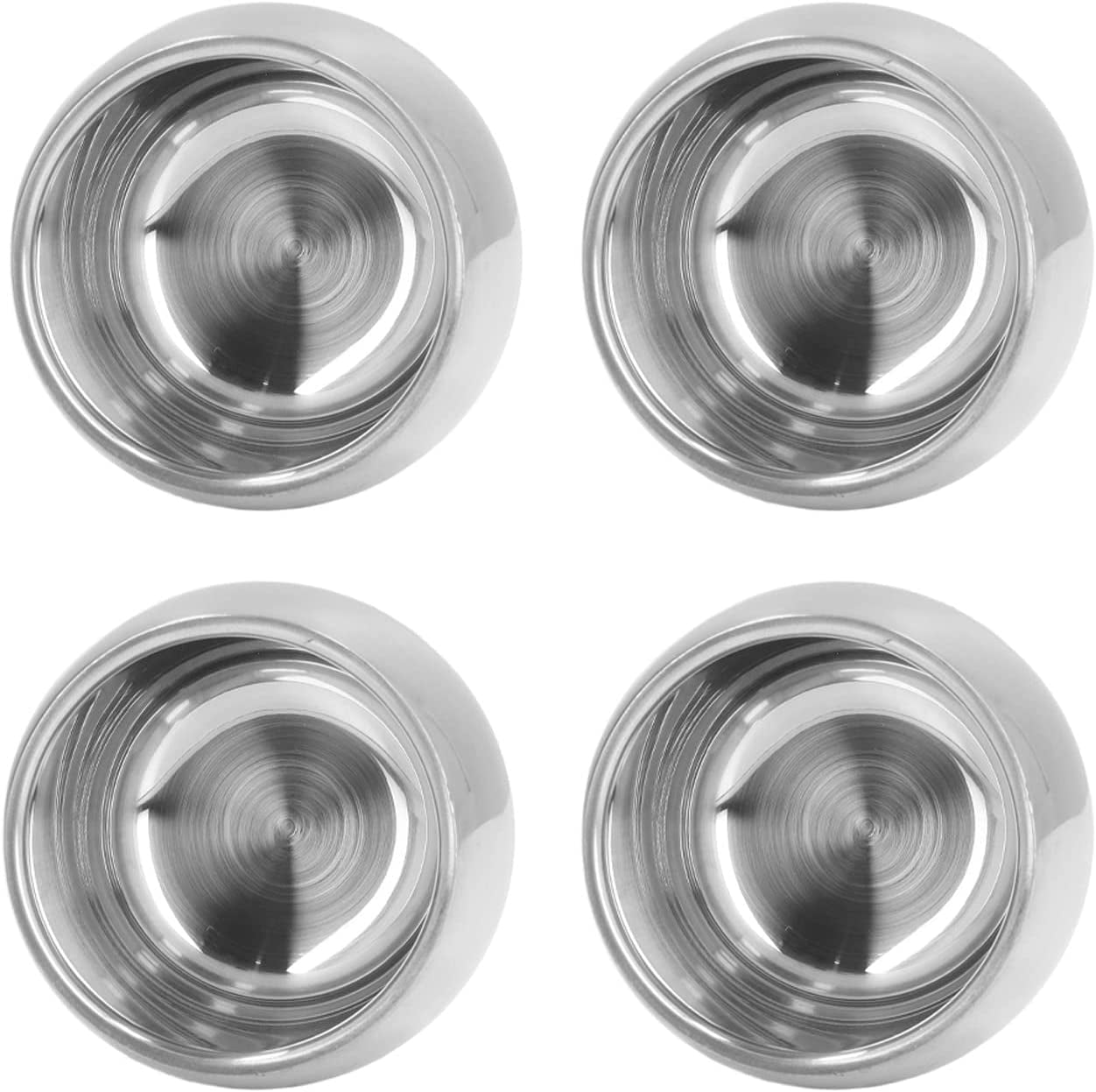 Stainless Steel Insulated Coffee Mugs, 4 Pack 150ml Double Layer, For Espresso Tea, Outdoor Camping Travel
