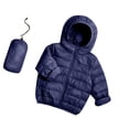 thumbnail image 2 of WRKEKC Toddler Lightweight Hooded Puffer 9M-6Y Packable Down Alternative Coat Thin Warm Jacket for Spring Transition, 2 of 4