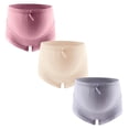thumbnail image 1 of Xmarks Over Bump Maternity Underwear Cotton Pregnancy Panties High Waist Postpartum Support Briefs 3 Pack 3XL, 1 of 7