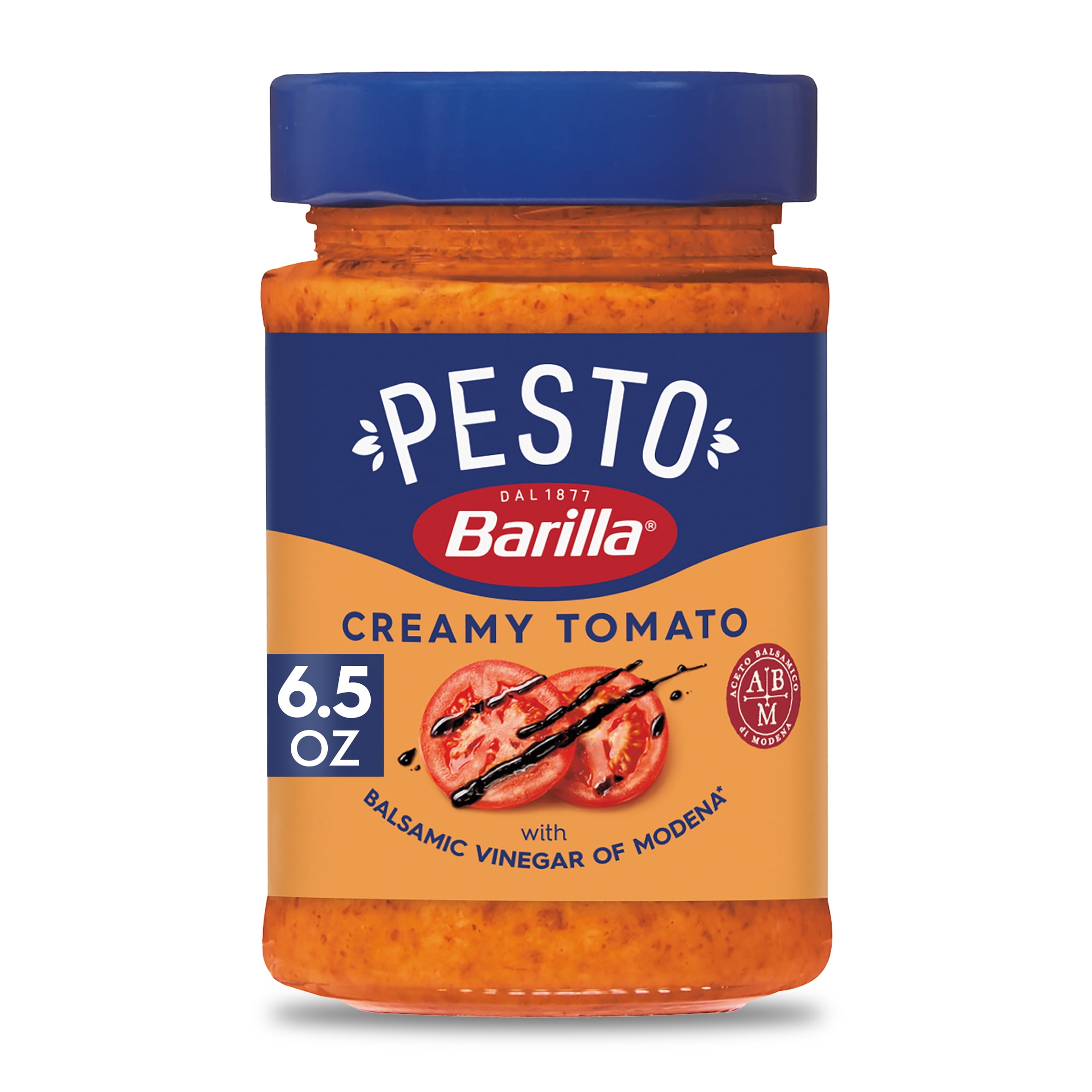 (3 pack) Barilla Creamy Tomato Pesto Pasta Sauce and Spread, 6.5oz