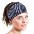 thumbnail image 1 of Diademas Para Mujer Moda Diadema Ancha Yoga Entrenamiento Bandas Para La Cabeza Accesorios Para El Cabello Banda 2 Paquetes Rojo+Negro, 1 of 4