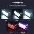 thumbnail image 4 of Luz Delantera Brillante para Bicicleta, 5 LED, Recargable, para Montaña, Scooter, 4 of 5