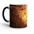 thumbnail image 1 of Sagan om ringen färgskiftande mugg Keramisk kaffemugg Thermal tekopp Nyhetspresent, 1 of 4