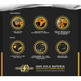 thumbnail image 3 of Llave de Impacto Inalámbrica Brushless 21V 1/2” con 2 Baterías 420 Nm, 3 of 4