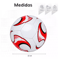thumbnail image 3 of Balon Futbol Soccer No. 5 Laminado Color Rojo y blanco, 3 of 5