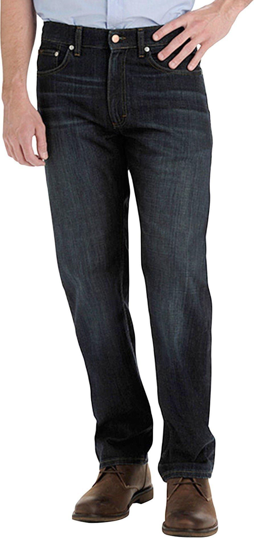 Lee Mens Big & Tall Relaxed Straight Jeans - Walmart.com