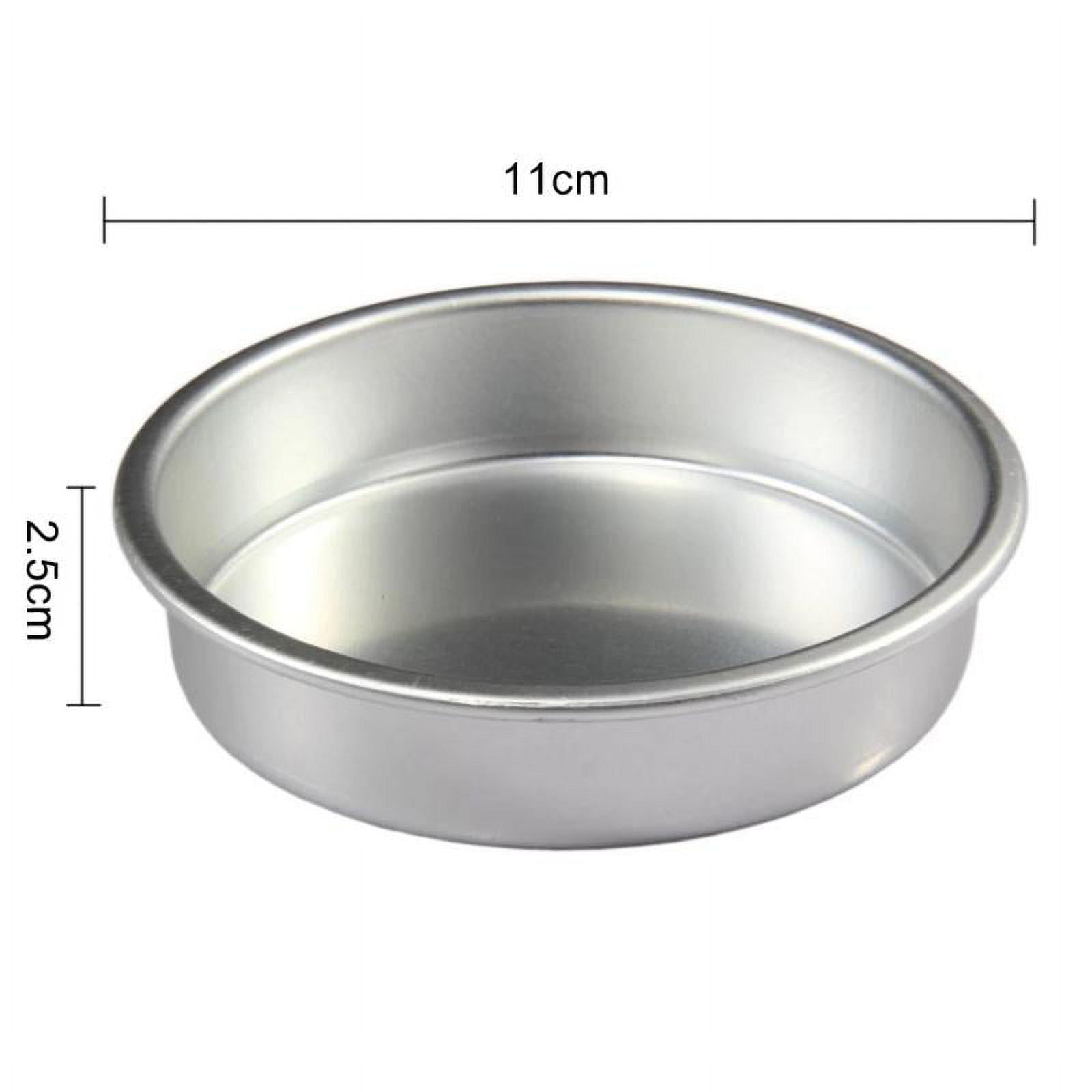 P&P CHEF 153Pcs Cake Baking Pan Set Decorating Supplies Kit, Stainless  Steel 4/6/8/9.5 Inch Cake Pans with Icing Tips Tools, Parchment Papers,  Whisk