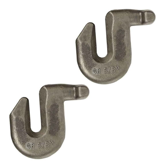Heavy Duty 3/8” T-Grab Hook - Grade 80 - 2 Pack