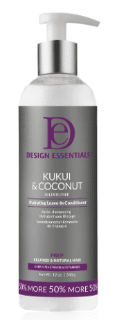 Design Essentials Kukui & Coconut Hydrating Leave-In Conditioner - 12 oz