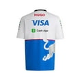 thumbnail image 2 of Visa Cash App RB F1 Men's Team T-Shirt - White, 2 of 2