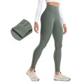 thumbnail image 1 of Pantalones CRZ YOGA Forrados con Forro Polar Térmico 71 cm Gris Salvia XL, 1 of 5