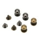thumbnail image 5 of 200 juegos de remaches de monje de 9x8mm, Material de cobre ligero, remaches de cuero DIY para ropa decorativa, zapatos, bolsos, plata, negro, bronce, 5 of 14