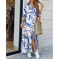 thumbnail image 1 of Robe d'Été pour Femmes Printemps/été Mode Sexy Chemise Maxi Robe Femmes, 1 of 4