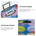 thumbnail image 3 of Balery Luggage Cover Colorful floral Print Suitcase Covers for Luggage Elastic Washable Suitcase Protector Fits 18-32 Inch Luggage-Small, 3 of 7