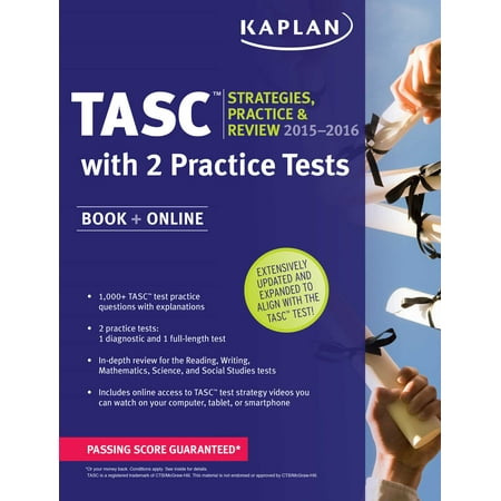 Kaplan Tasc 2015 2016 Strategies Practice And Review