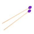 thumbnail image 2 of 1 Pair Wool Head Keyboard Marimba Mallets with Beech Handles for Intermediate Player(Purple), 2 of 4