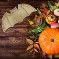 thumbnail image 6 of SDJMa Halloween Wooden Platters, 6.7"x14.4" Halloween Bat Wood Charcuterie Boards, Halloween Party Serving Tray Plate for Fruit Salad Meat Cheese Dinner Decoration, 6 of 6