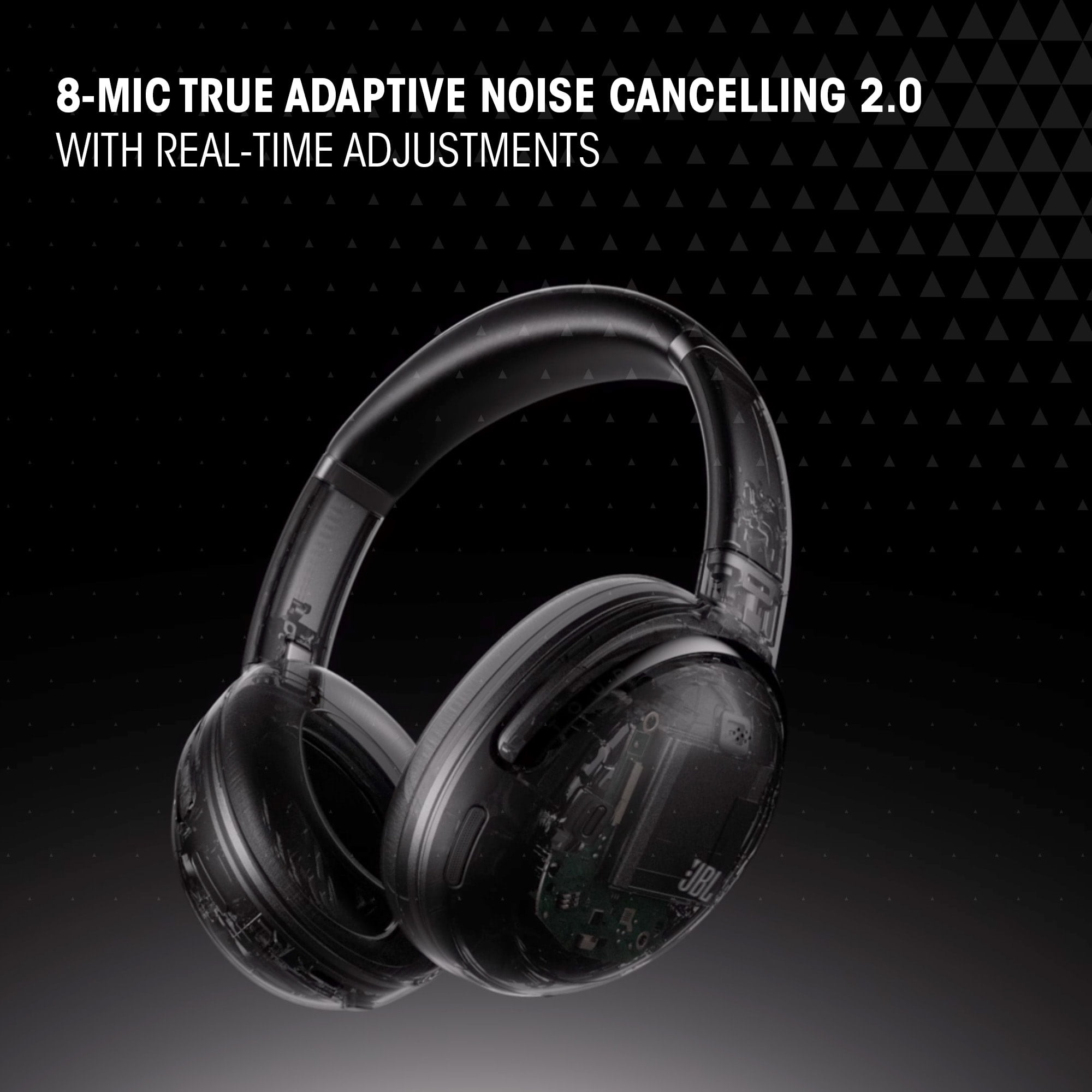 JBL Tour One M3 Smart Tx - Wireless over-ear Noise Cancelling headphones with Smart Transmitter, Hi-Res Audio (3.5mm or USB-C), Spatial 360 sound with Head Tracking & 70Hrs of Playback (Mocha)
