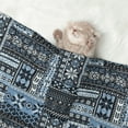 thumbnail image 2 of Pofeuu Snowflake Vintage Pattern Print Puppy Blanket,Dog Blankets,Pet Blanket Cozy Cat Blankets for Indoor Cats, Fuzzy Pet Blanket for Kitten Doggy Dog Blankets-Small, 2 of 8