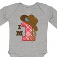 thumbnail image 4 of Inktastic Cowboy 1st Birthday Western Boys Long Sleeve Baby Bodysuit, 4 of 5