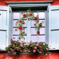 thumbnail image 7 of Flowers Rose Vine for Wall Window Door Floral Arrangement for Home Wedding Party Decorations, 7 of 7