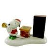 Dept 56 Accessories GIVE LOUDLY Ceramic Explore A New World Snoopy 800076