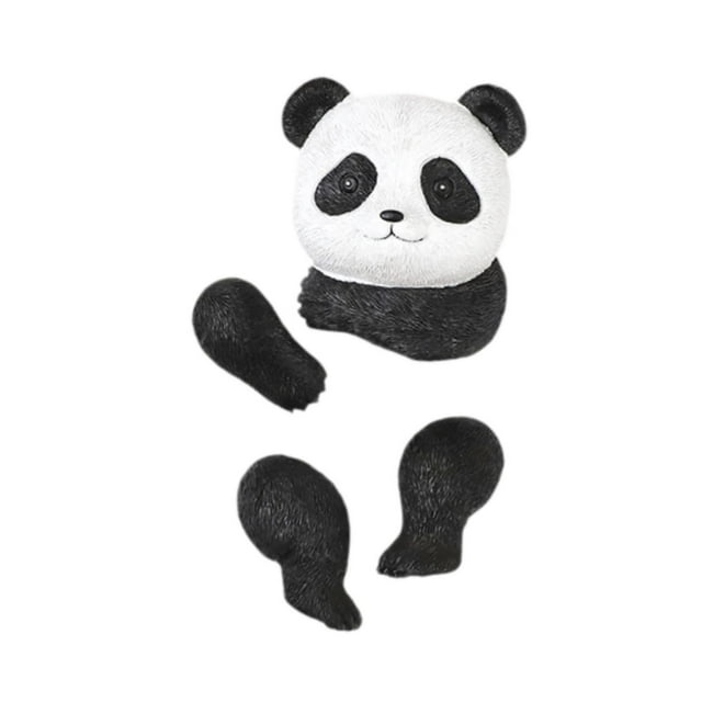Animal Up A Tree Statue Tree Hugger Landscape al aire libre Multifuncional para la naturaleza Panda