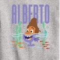 thumbnail image 3 of Luca - Half Human Half Sea Monster Alberto  - Toddler And Youth Crewneck Fleece Sweatshirt, 3 of 5