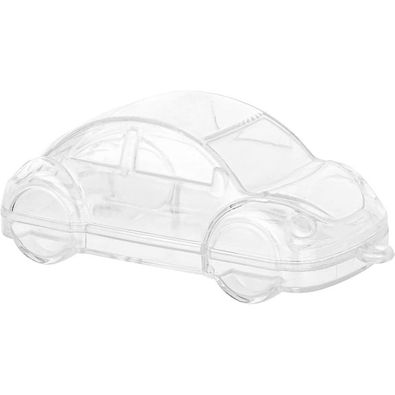 Car Shaped Acrylic Candy Boxes 24 Pack 2.95"X1.49"X1.1"