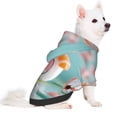 thumbnail image 2 of Xecao Kawaii Sushi Characters Delight Pattern Sweatshirts Winter Pet Dog Hoodie Puppy Coat Dog Sweaters Dog Clothes with Hat Dog Clothes Costume Outfit,Small Pets Wear-Medium, 2 of 7