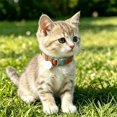 thumbnail image 5 of DGMIOCS Elastic Cat Collar of Safety Quick Release Cat Collars with Bell Anti-Suffocation Kitten Puppy Collars, 5 of 7