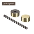 thumbnail image 4 of Unique Bargains 8Pack Métal Sac Sangle Connecter Boucles, 25x35mm Bourse Vis Rivets de Fixation (Bronze Ton), 4 of 7