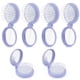 thumbnail image 1 of Paquete de 6 Mini Cepillos de Pelo Plegables con Espejo, Cepillo de Pelo Redondo Portátil con Bolsillo Plegable, Peine de Masaje Compacto de Tamaño de Viaje para Niñas y Mujeres, 1 of 6