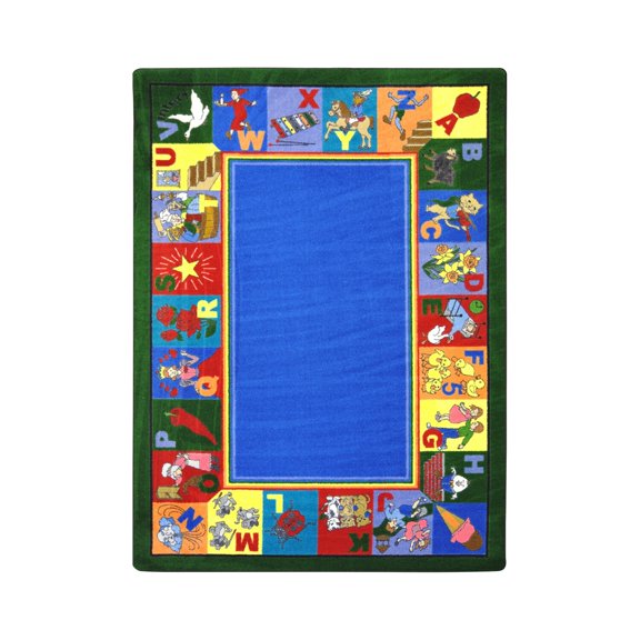 My Favorite Rhymes 5'4" x 7'8" Area Rug In Color Multi