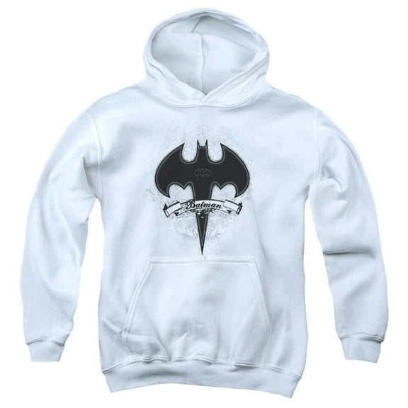 Batman - Gothic Gotham - Youth Hooded Sweatshirt - Medium